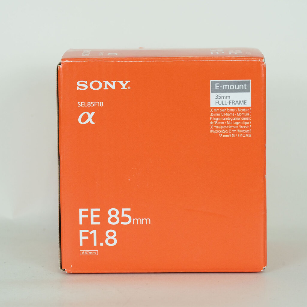 SONY FE 85mm F1.8 SEL85F18