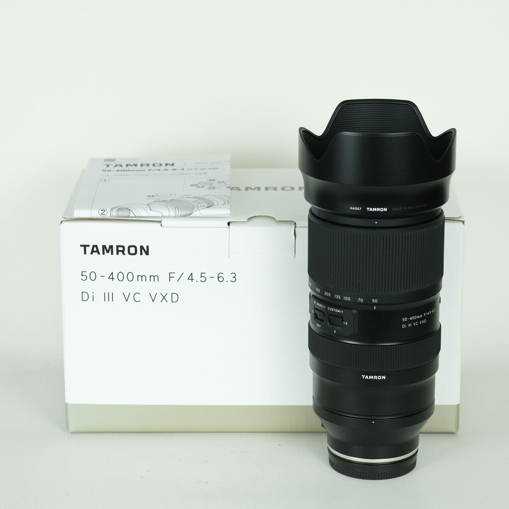 TAMRON 50-400mm F/4.5-6.3 Di III VC VXD (Model A067) [ソニーE用]の