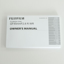 FUJIFILM GF45mmF2.8 R WR