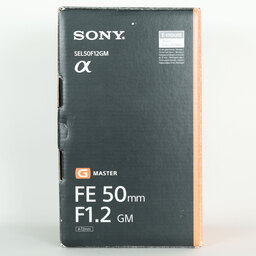 SONY FE 50mm F1.2 GM SEL50F12GM