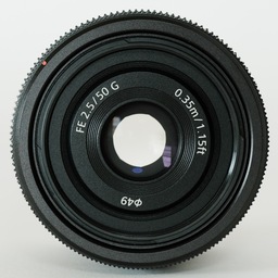 SONY FE 50mm F2.5 G SEL50F25G