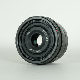 SONY FE 40mm F2.5 G SEL40F25G SONY FE 40mm F2.5 G SEL40F25G