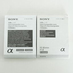 SONY FE 85mm F1.8 SEL85F18