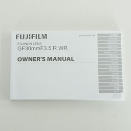 FUJIFILM GF30mmF3.5 R WR
