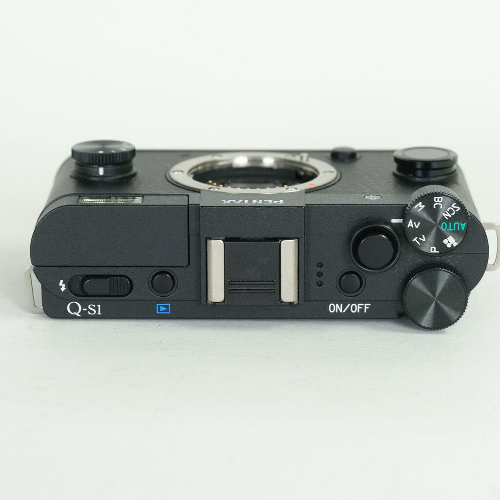 PENTAX Q-S1 ボディ ブラック×チャコールブラック