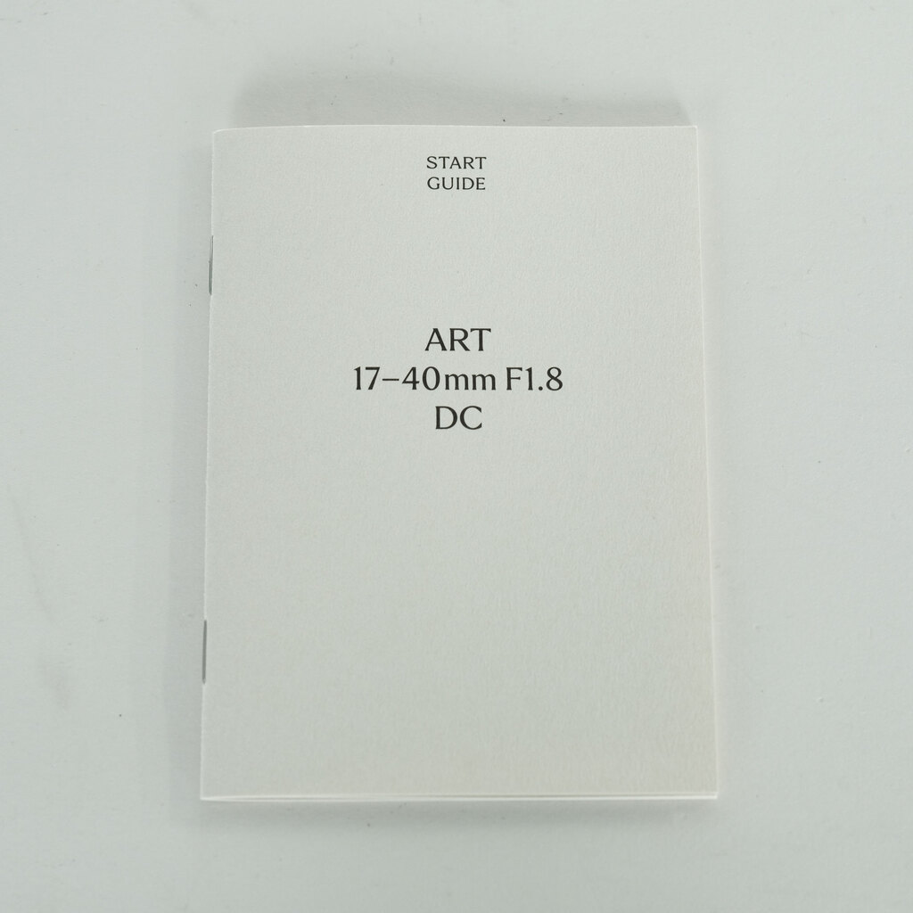 SIGMA 17-40mm F1.8 DC｜Art [ソニーE用]