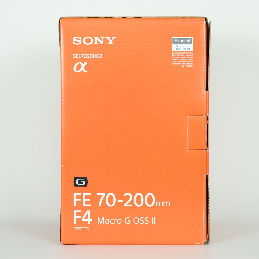 SONY FE70-200mm F4 Macro G OSS II SEL70200G2 SONY FE70-200mm F4 Macro G OSS II SEL70200G2