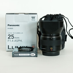 Panasonic LEICA DG SUMMILUX 25mm F1.4 ASPH. H-X025