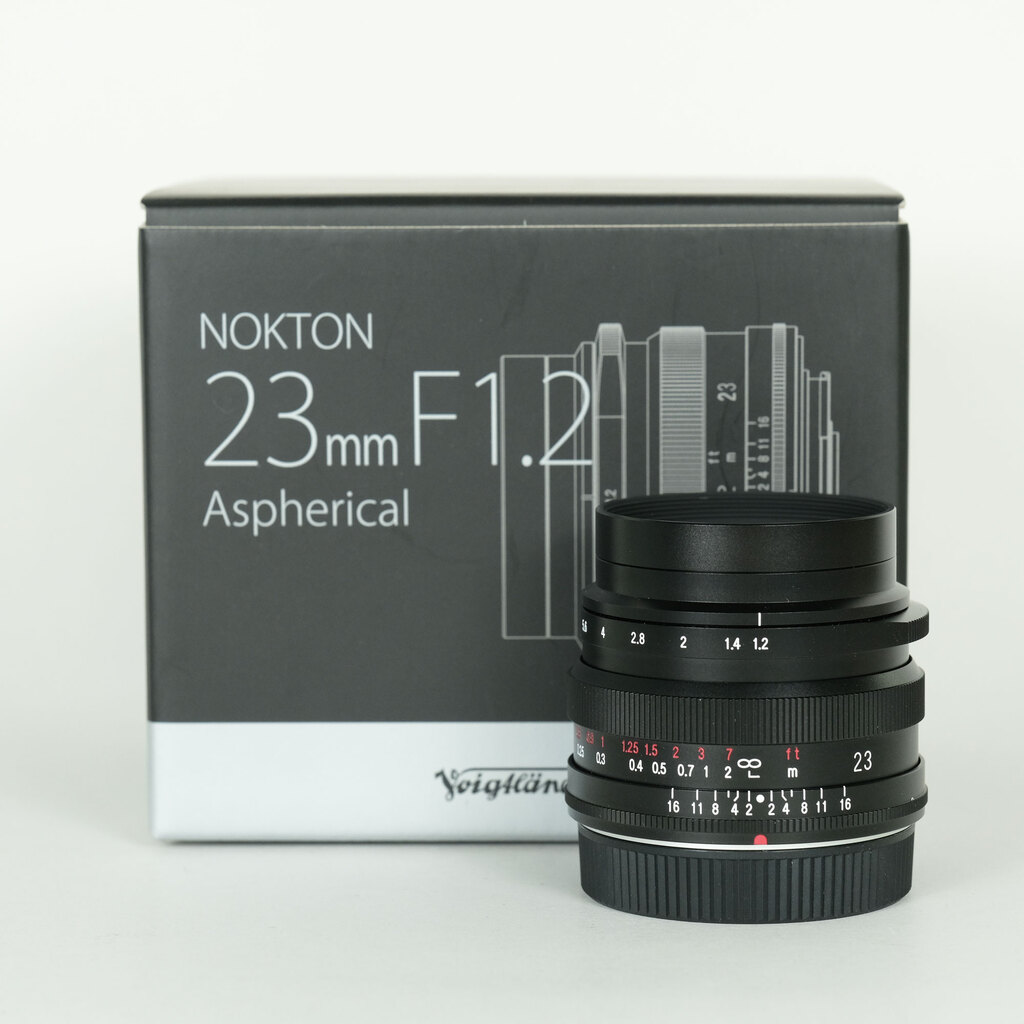 Voigtlander NOKTON 23mm F1.2 Aspherical [フジフイルムX用]の出品