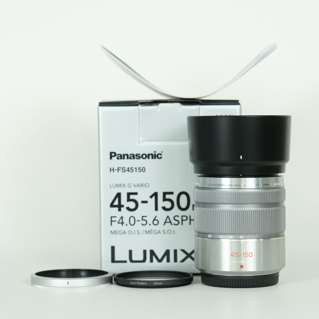 Panasonic LUMIX G VARIO 45-150mm / F4.0-5.6 ASPH. / MEGA O.I.S. Panasonic LUMIX G VARIO 45-150mm / F4.0-5.6 ASPH. / MEGA O.I.S.