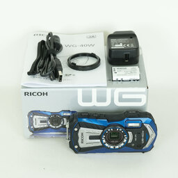 RICOH WG-40W ブルー