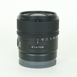 SONY E 15mm F1.4 G SEL15F14G