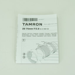 TAMRON 28-75mm F/2.8 Di III VXD G2 (Model A063) [ソニーE用]