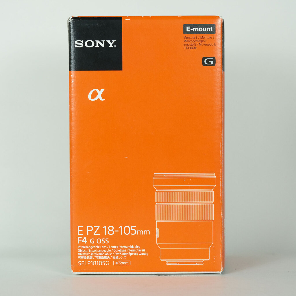 SONY E PZ 18-105mm F4 G OSS SELP18105G