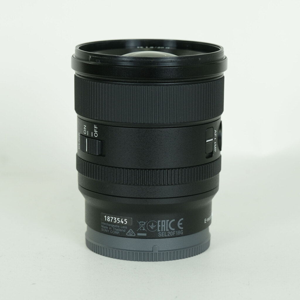 SONY FE 20mm F1.8 G SEL20F18G