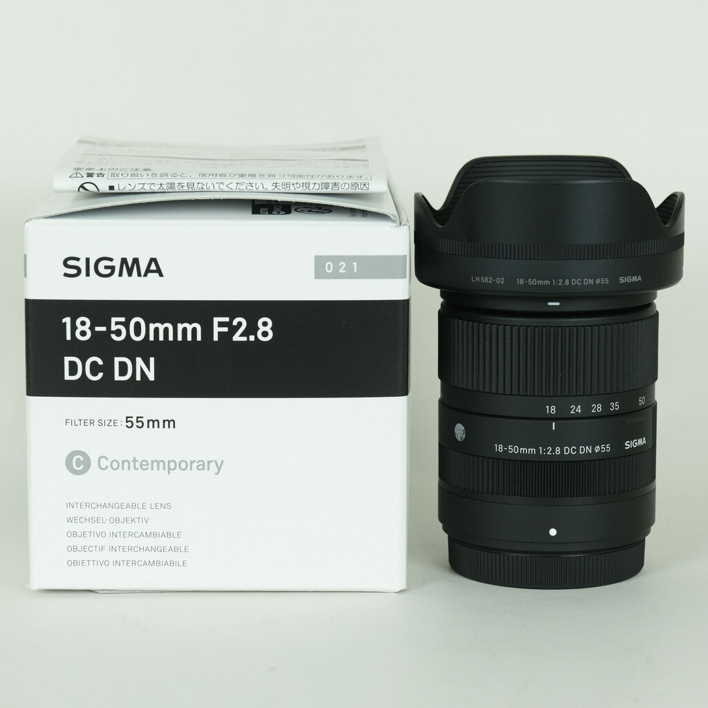 SIGMA 18-50mm F2.8 DC DN｜Contemporary [フジフイルムX用]