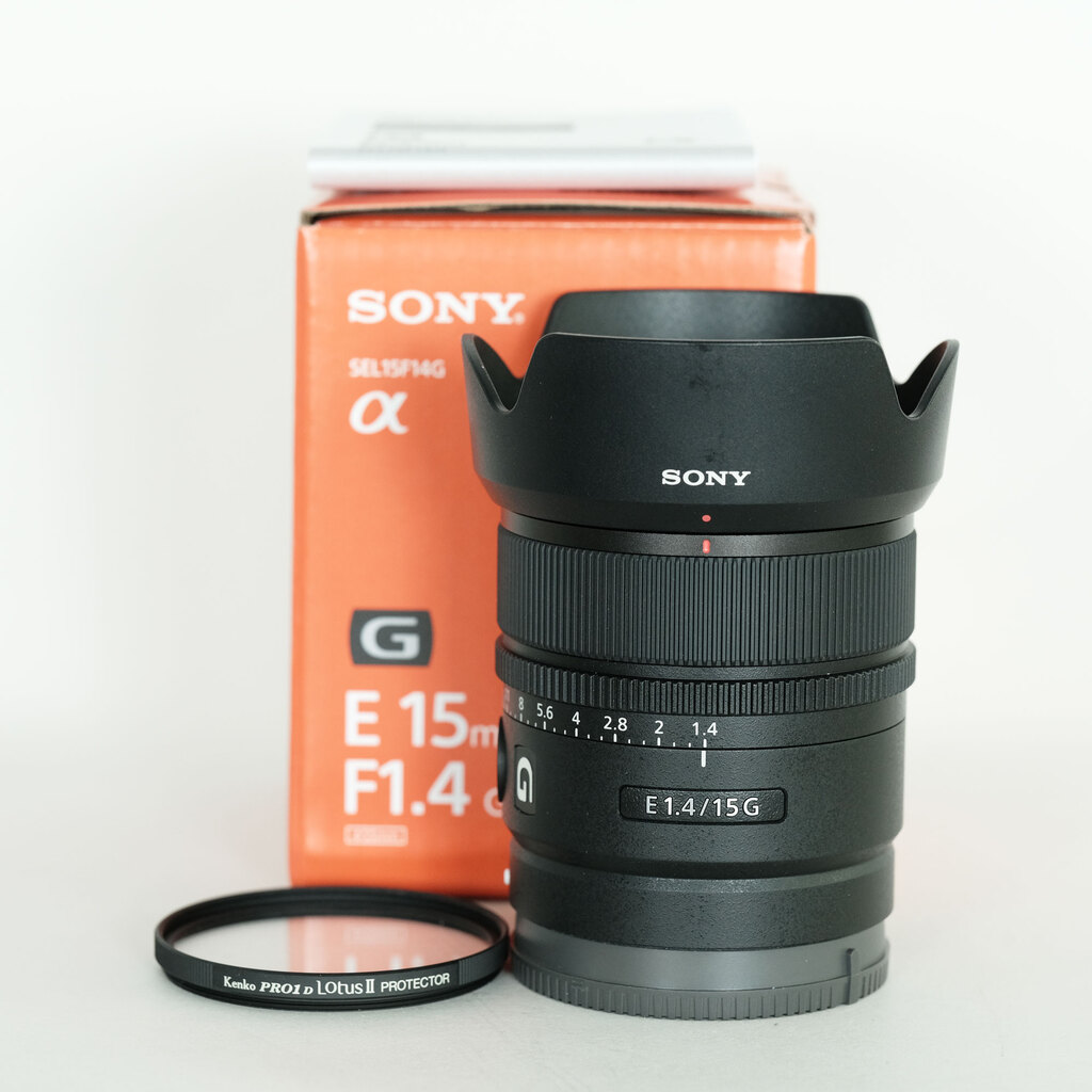 SONY E 15mm F1.4 G SEL15F14G