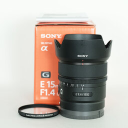 SONY E 15mm F1.4 G SEL15F14G