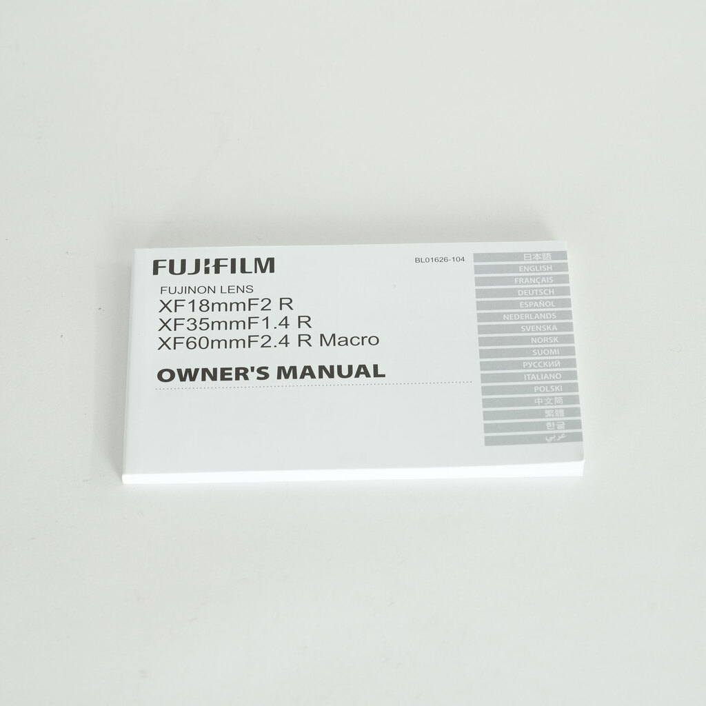 FUJIFILM XF35mmF1.4 R