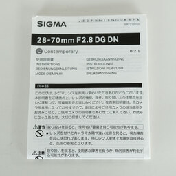 SIGMA 28-70mm F2.8 DG DN｜Contemporary [ライカL用]