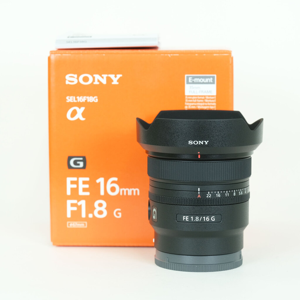 SONY FE 16mm F1.8 G SEL16F18G SONY FE 16mm F1.8 G SEL16F18G