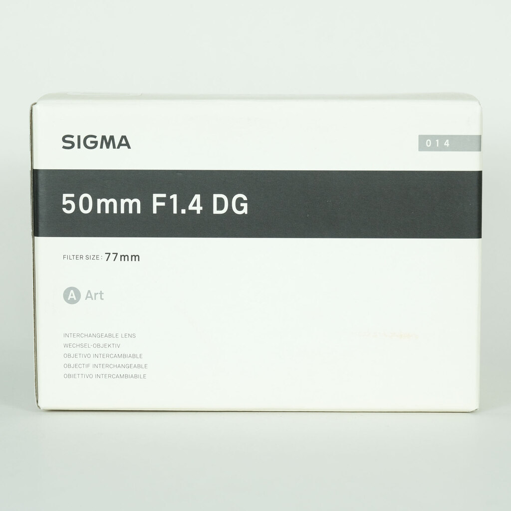 SIGMA 50mm F1.4 DG HSM｜Art [キヤノン用]