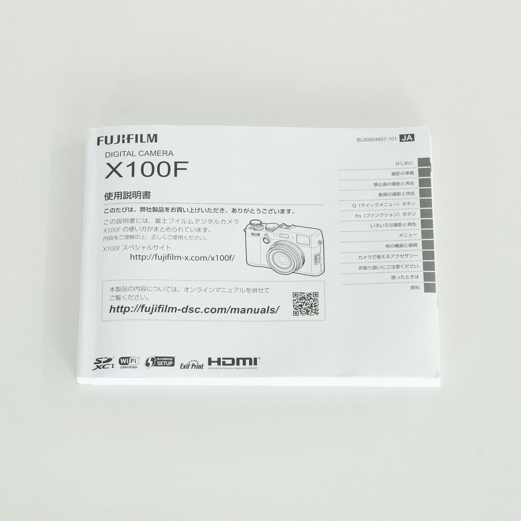 FUJIFILM X100F ブラック