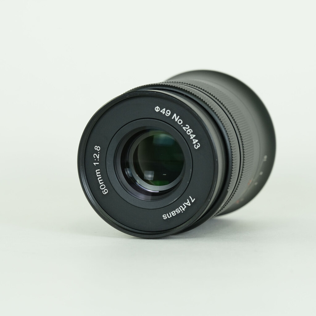 七工匠 7artisans 60mm F2.8 Macro (フジフイルムX用)