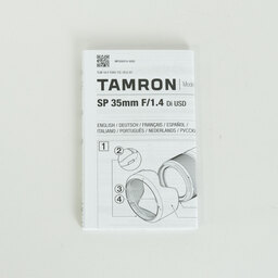 TAMRON SP 35mm F/1.4 Di USD（Model F045） [キヤノン用]