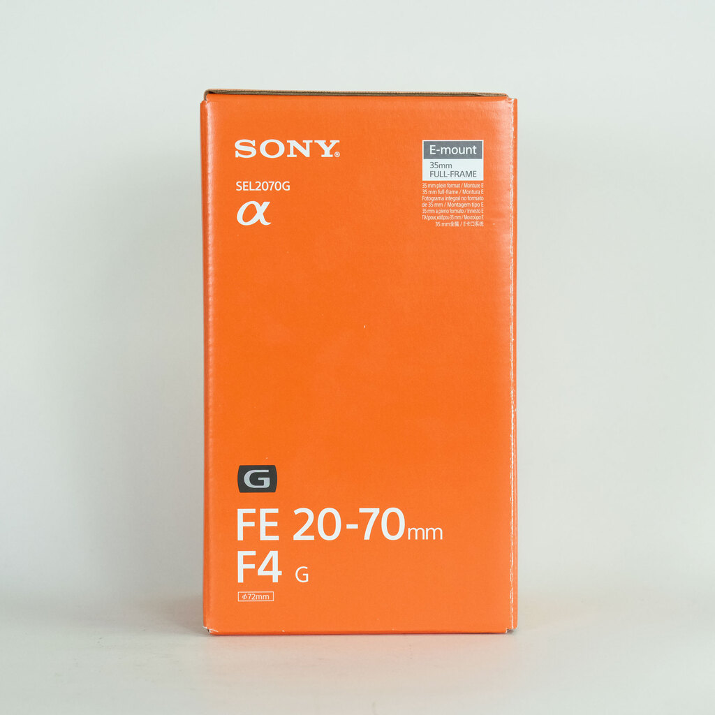 SONY FE 20-70mm F4 G SEL2070G