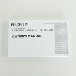 FUJIFILM XF100-400mmF4.5-5.6 R LM OIS WR