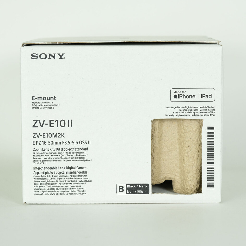 SONY VLOGCAM ZV-E10 II（ZV-E10M2）