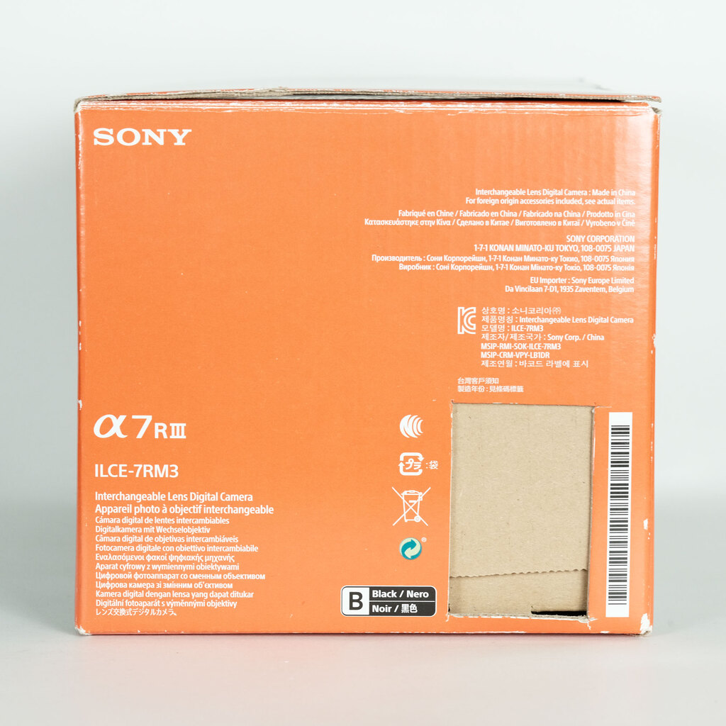 SONY α7R III（ILCE-7RM3）