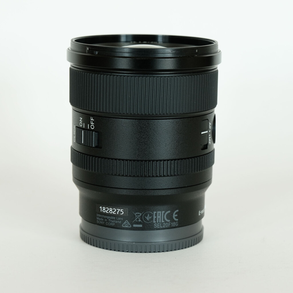 SONY FE 20mm F1.8 G SEL20F18G