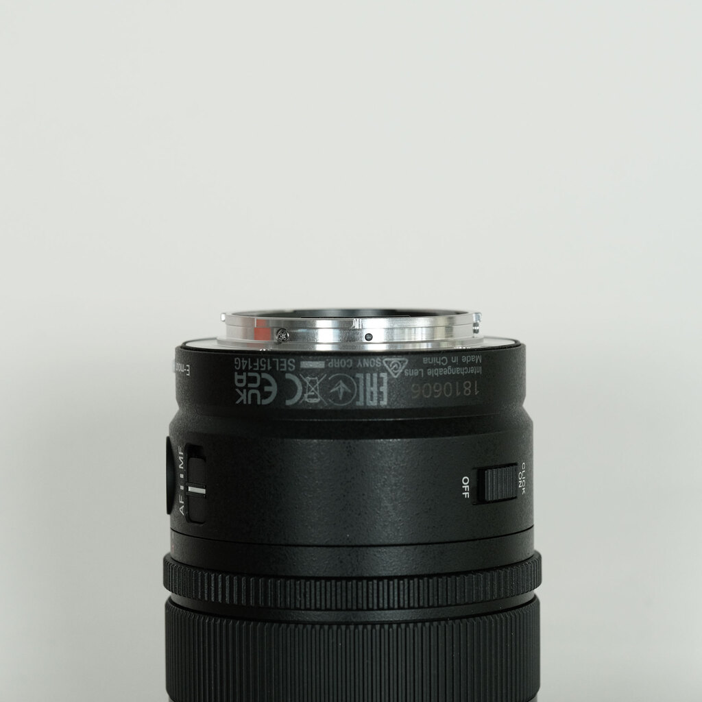 SONY E 15mm F1.4 G SEL15F14G
