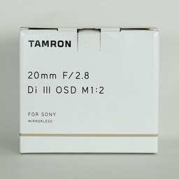 TAMRON 20mm F/2.8 Di III OSD M1:2 (Model F050) [ソニーE用]