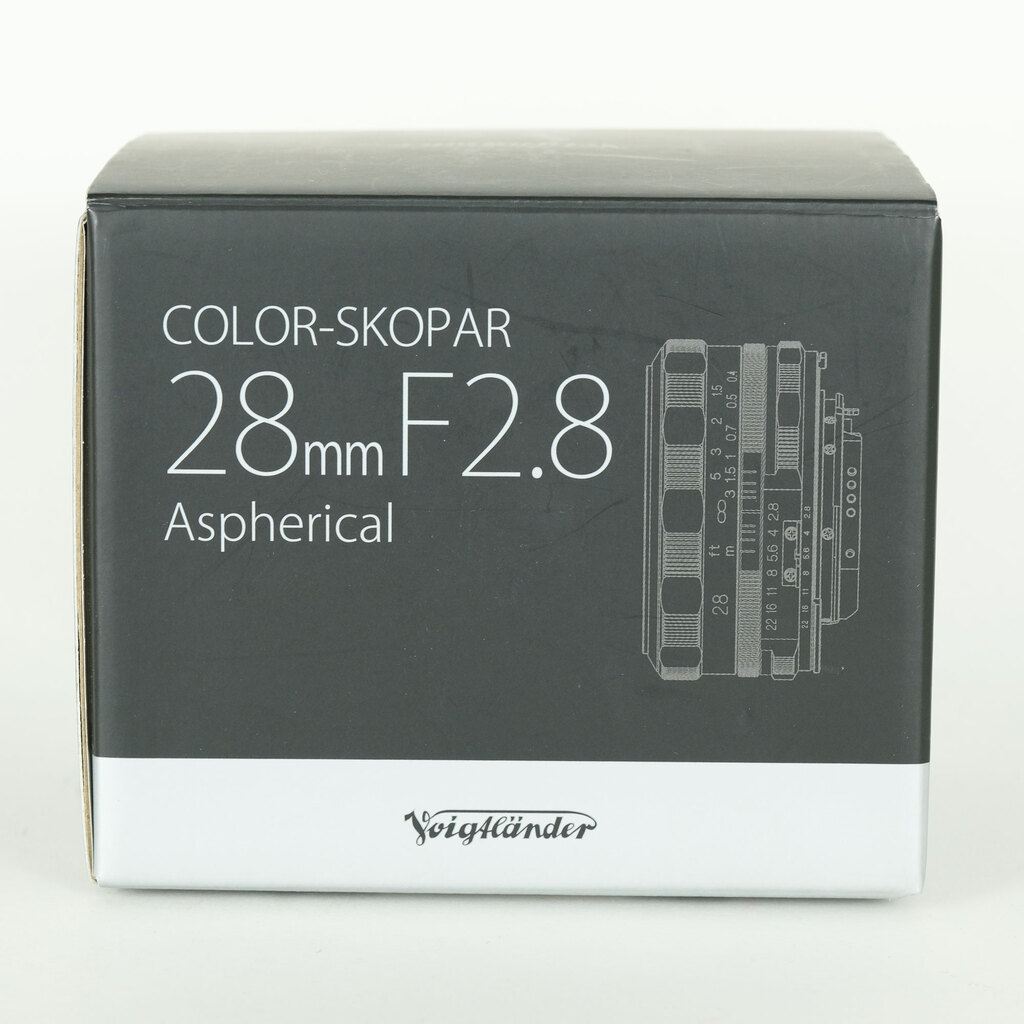 コシナ フォクトレンダー COLOR-SKOPAR 28mm F2.8 Aspherical SL II S Ai-S シルバーリム