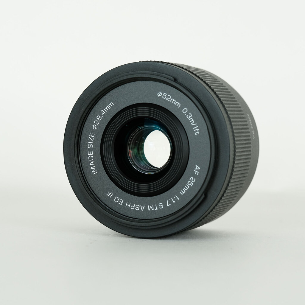 VILTROX AF 25mm F1.7 AIR STM ASPH ED IF（富士フイルムX用） ブラック