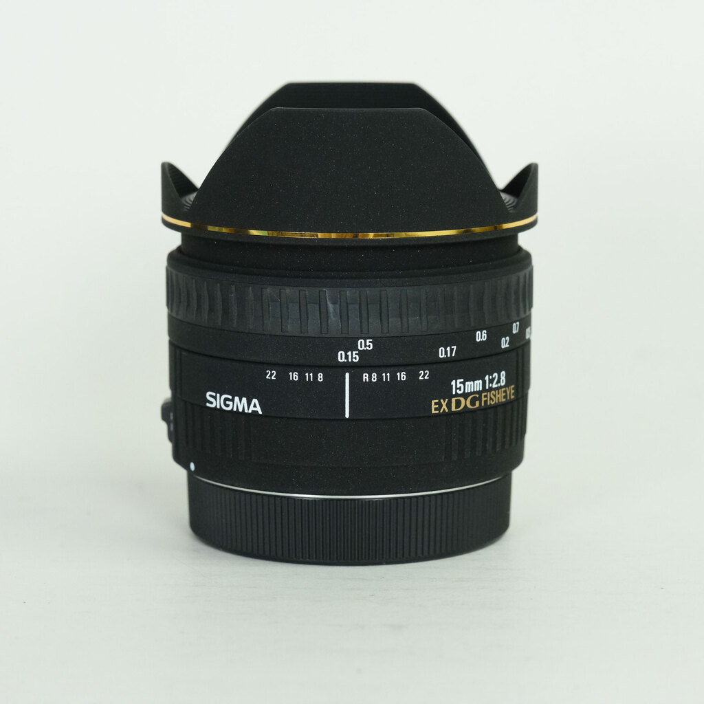 SIGMA 15mm F2.8EX DG DIAGONAL FISHEYE (キヤノンEF用)