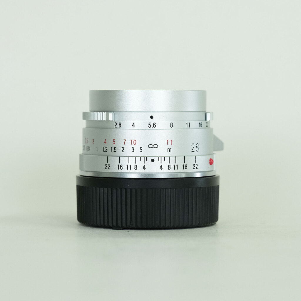 コシナ フォクトレンダー COLOR-SKOPAR 28mm F2.8 Aspherical VM Type II シルバー