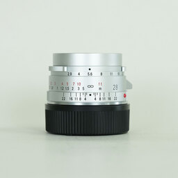 コシナ フォクトレンダー COLOR-SKOPAR 28mm F2.8 Aspherical VM Type II シルバー