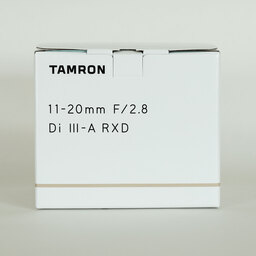 TAMRON 11-20mm F/2.8 Di III-A RXD (Model B060) [フジフイルムX用]