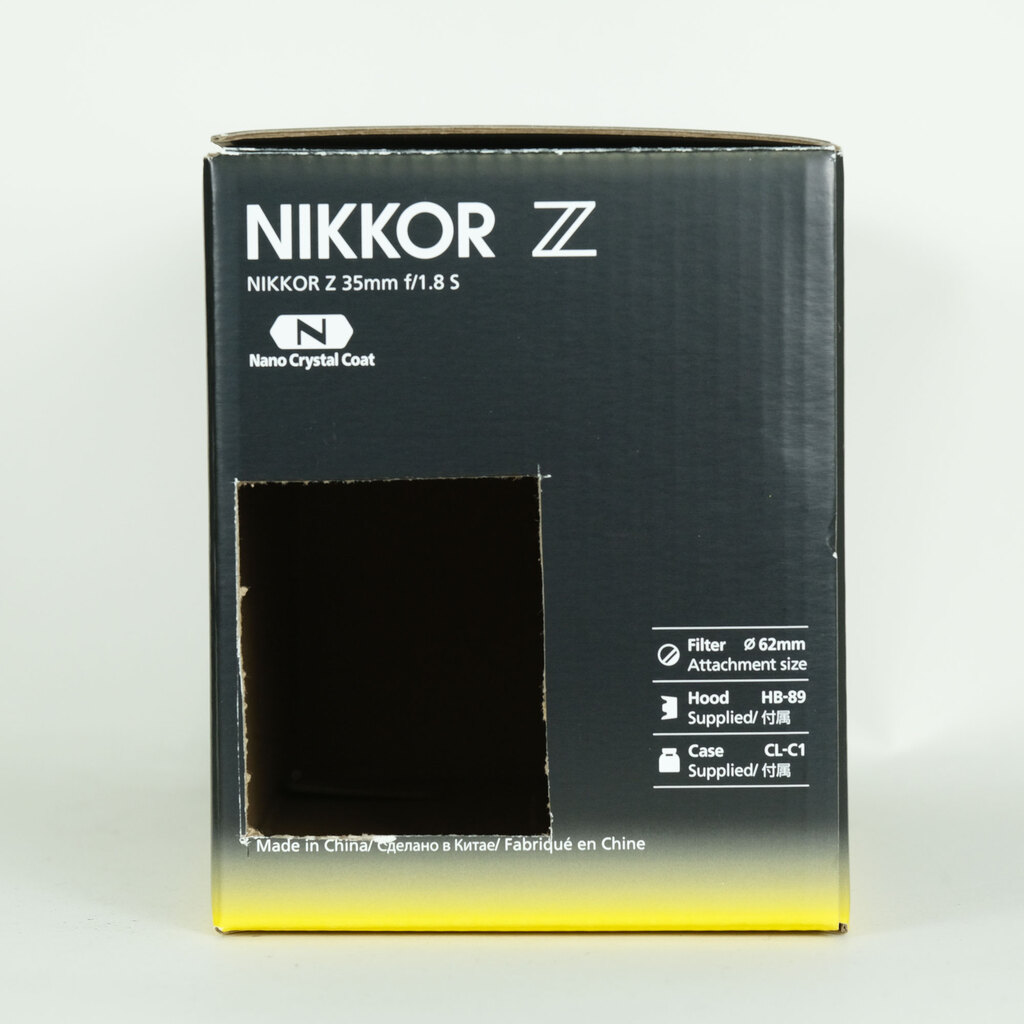 Nikon NIKKOR Z 35mm f/1.8 S