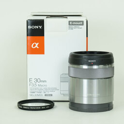 SONY E 30mm F3.5 Macro SEL30M35