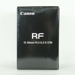 Canon RF15-30mm F4.5-6.3 IS STM Canon RF15-30mm F4.5-6.3 IS STM