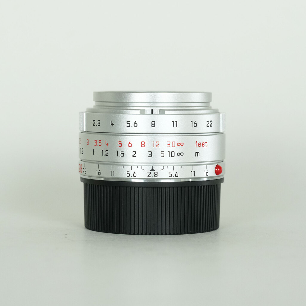Leica エルマリート M28mm F2.8 ASPH.(フードはめ込み式・6bit) シルバー Leica エルマリート M28mm F2.8 ASPH.(フードはめ込み式・6bit) シルバー
