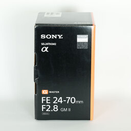 SONY FE 24-70mm F2.8 GM II SEL2470GM2