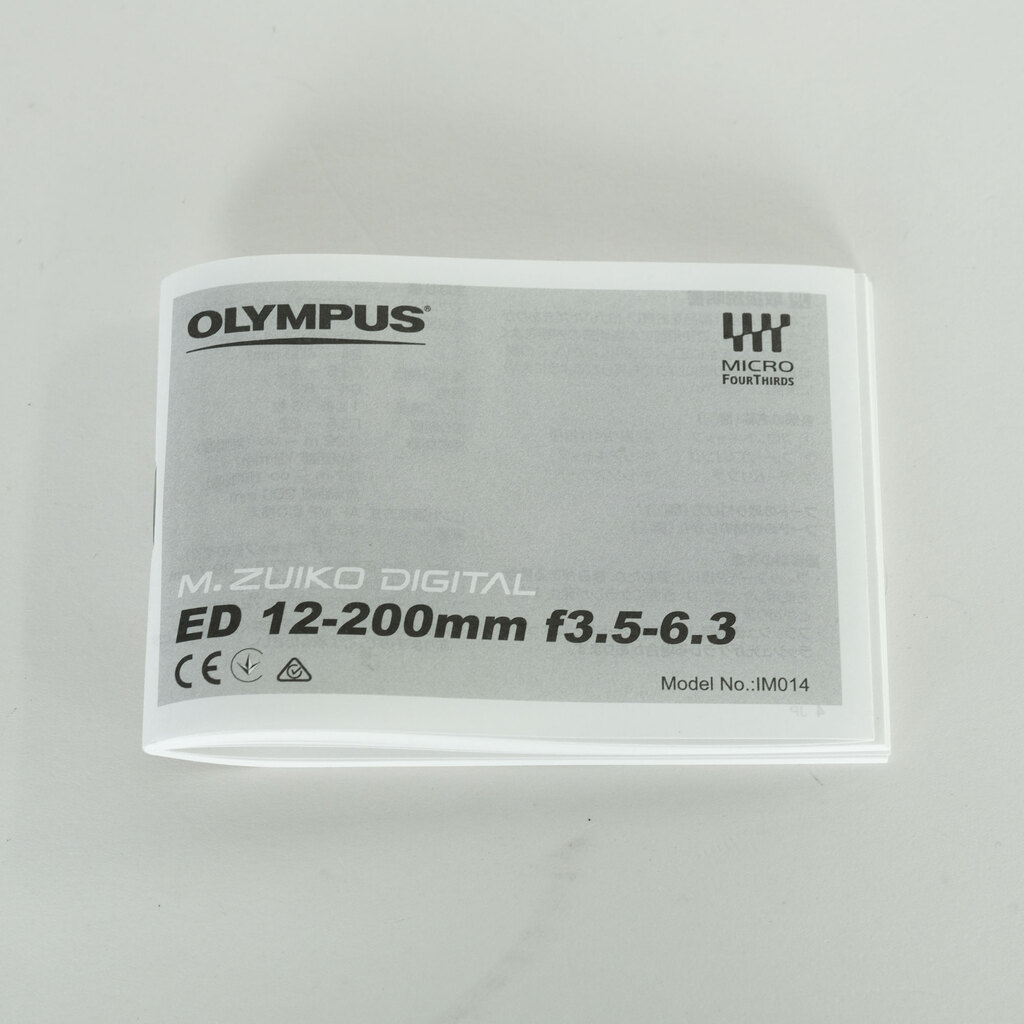 OLYMPUS M.ZUIKO DIGITAL ED 12‑200mm F3.5-6.3