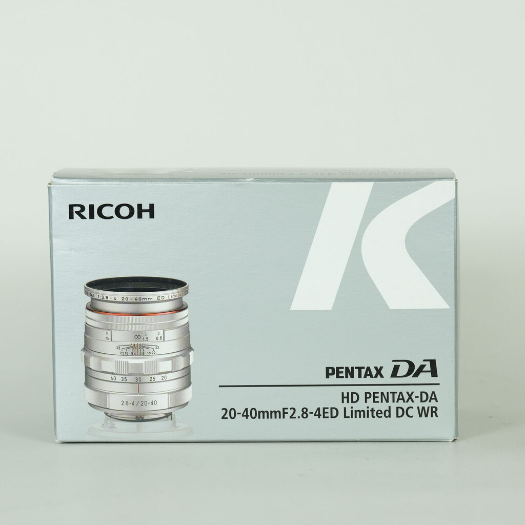 PENTAX HD DA20-40mm F2.8-4ED Limited DC WR シルバー
