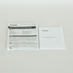 SIGMA 24-70mm F2.8 DG DN｜Art [ソニーE用]